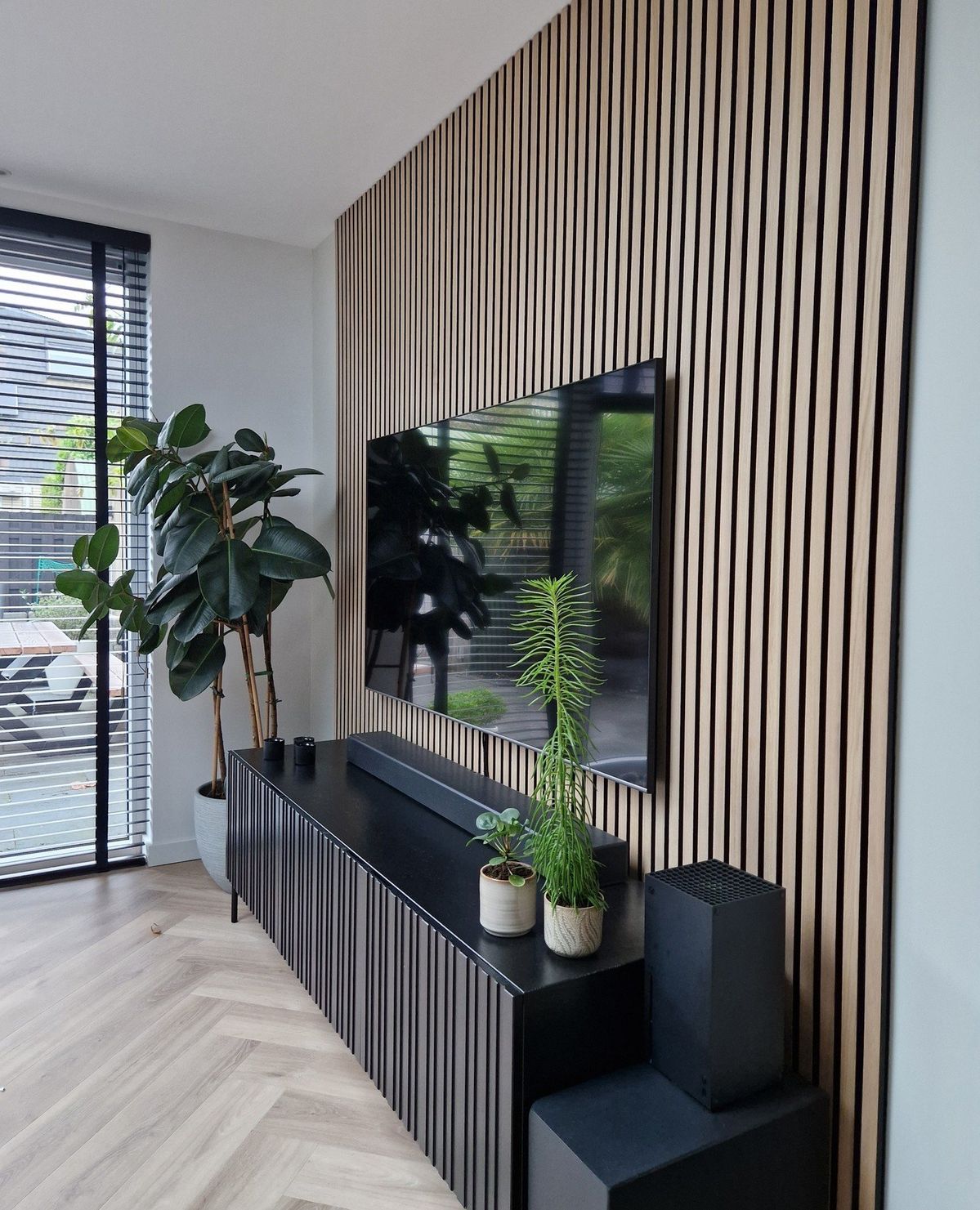 Puitspooniga akustiline ribipaneel – foto 7