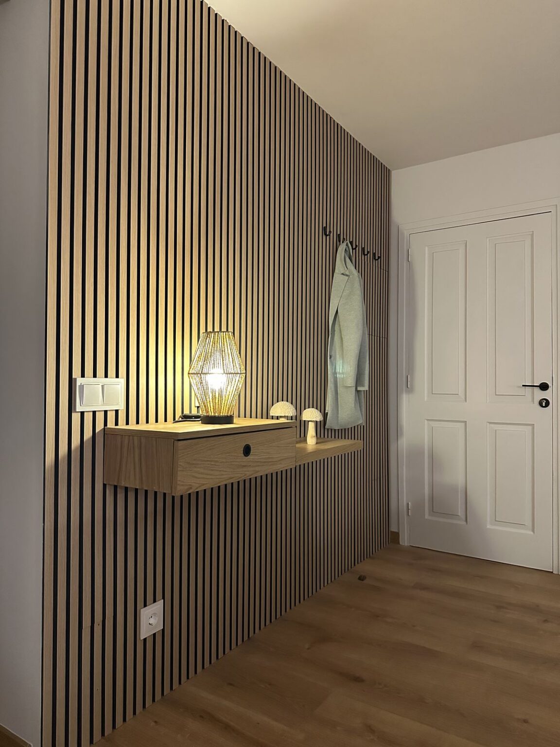 Puitspooniga akustiline ribipaneel – foto 13