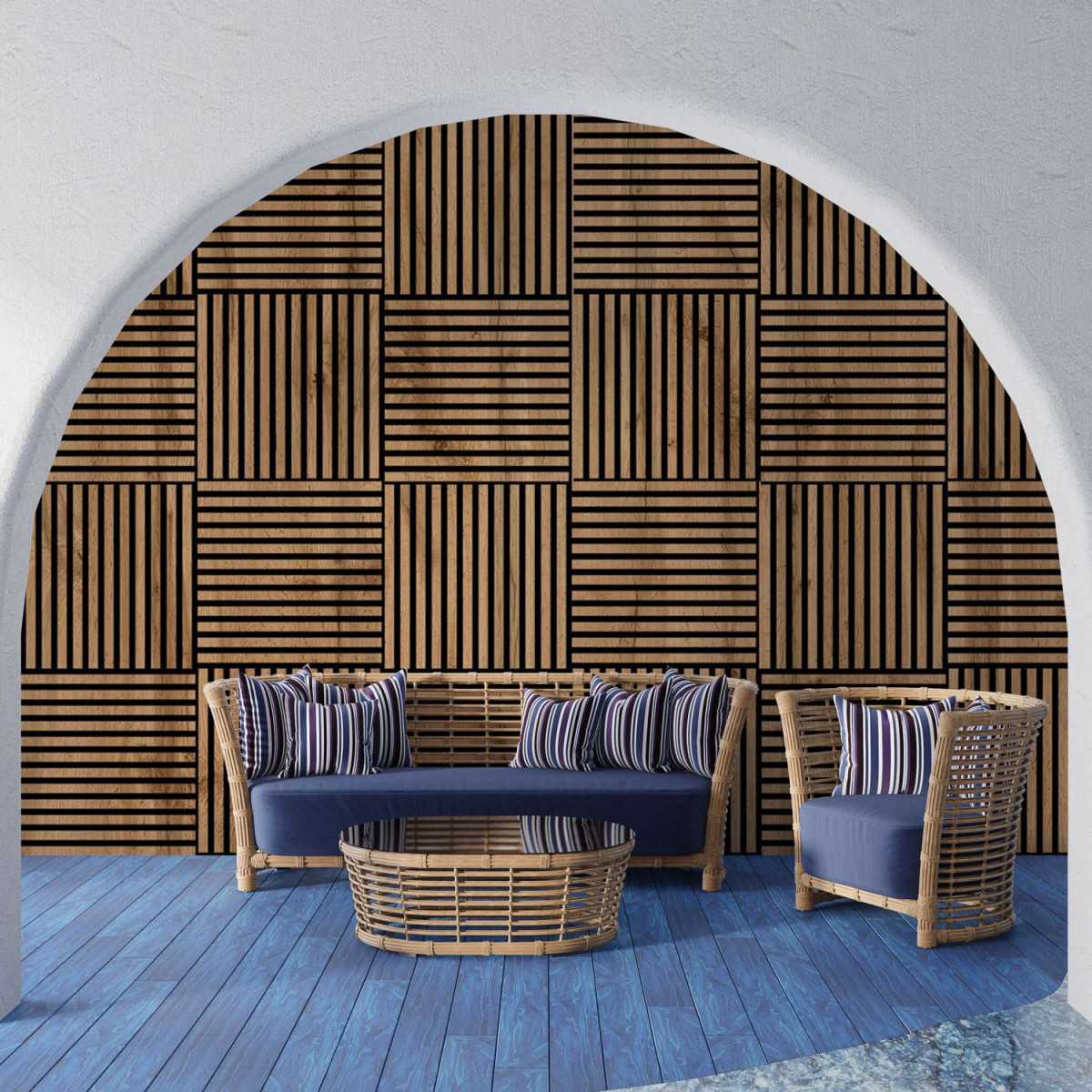 3D Akustiline ribipaneel